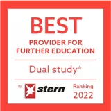 Best Provider for Further Education Dual Study. Stern Ranking 2022