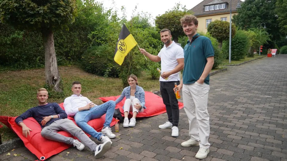 Studierende beim UE Sporttag
