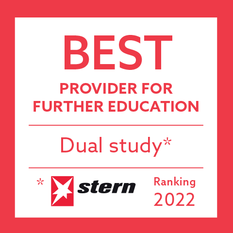 Best Provider for Further Education Dual Study. Stern Ranking 2022