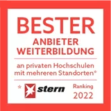 Bester Anbieter Weiterbuilding Hochschulen. Stern Ranking 2022
