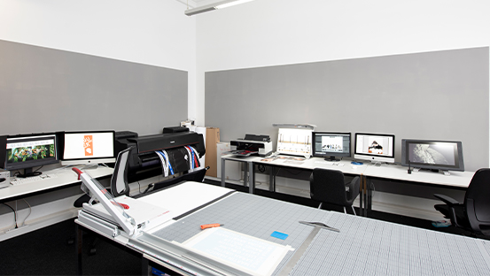 Hamburg campus print studio
