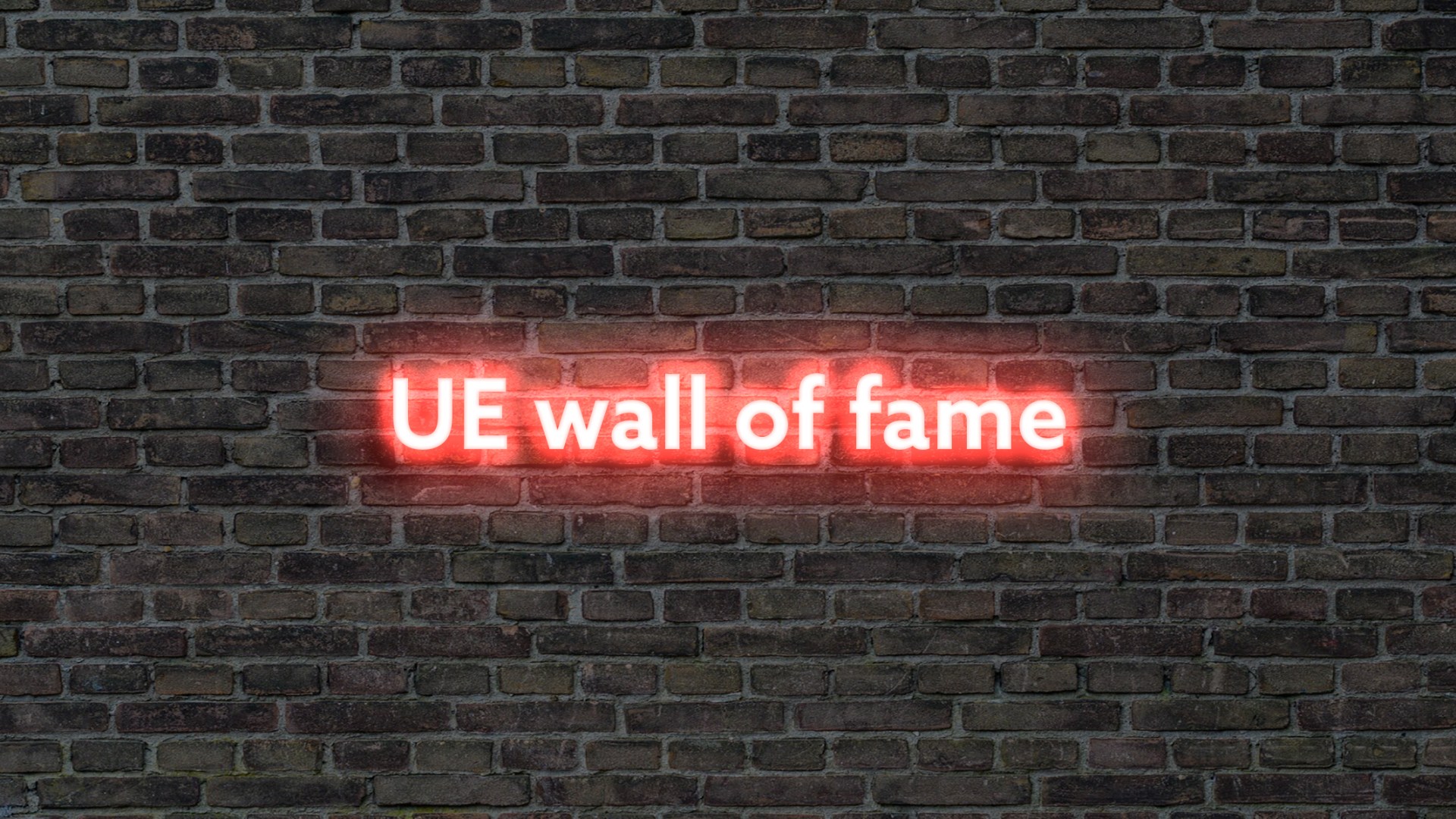 UE wall of fame