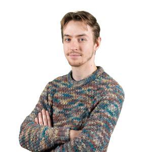 a man with his arms crossed