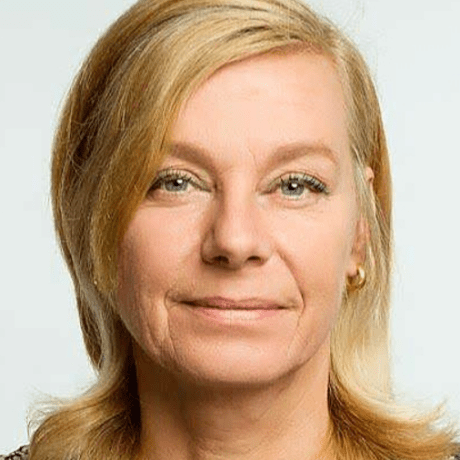 a woman with blonde hair