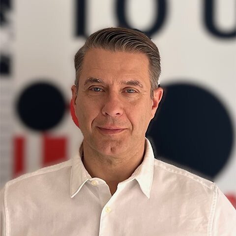 a man in a white shirt