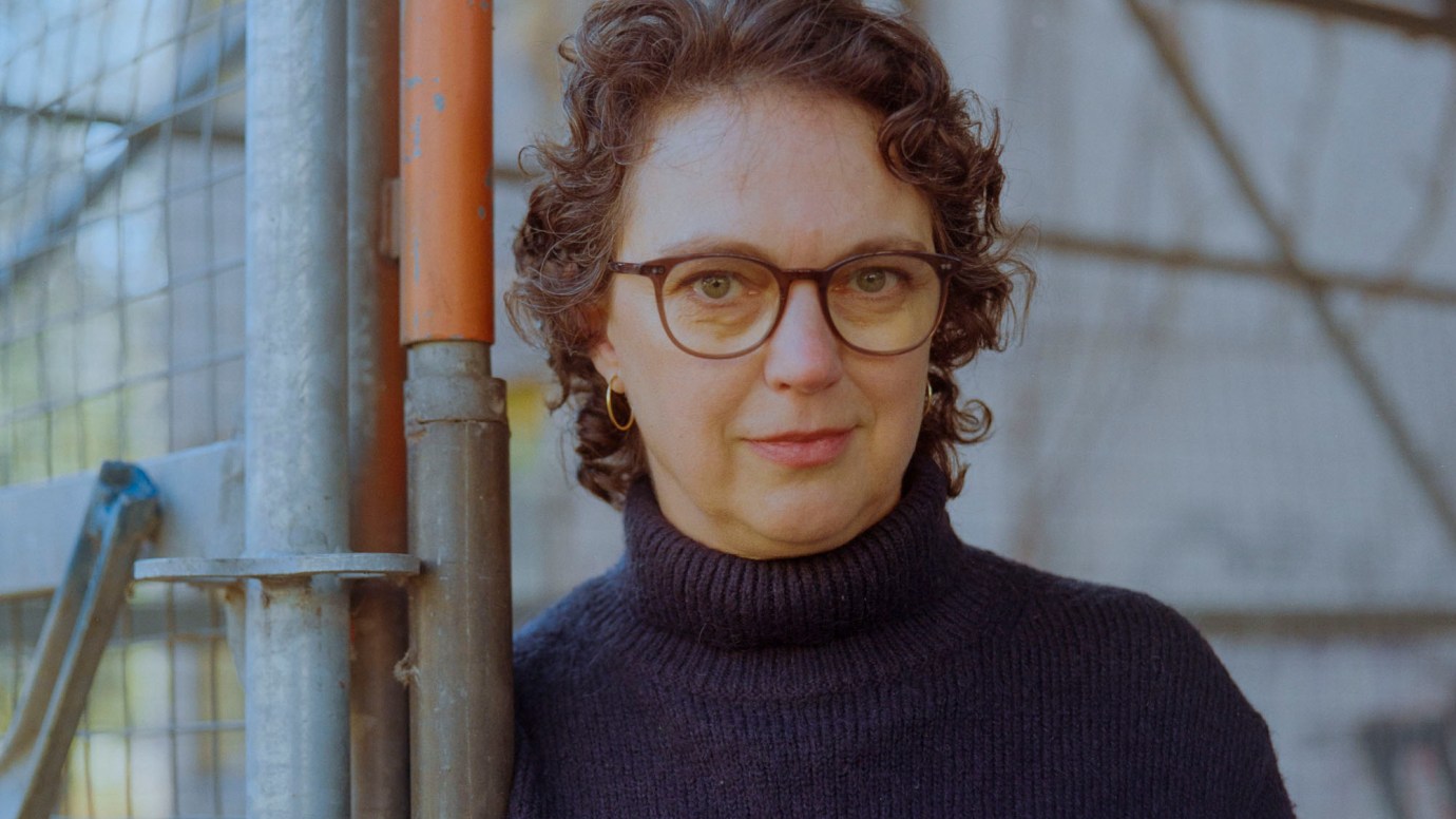 a person wearing glasses