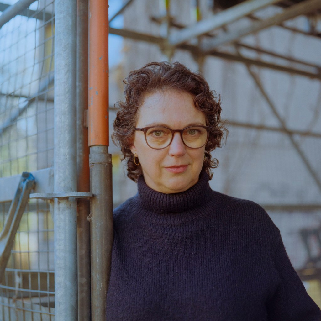 a person wearing glasses