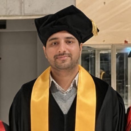 a man wearing a graduation cap