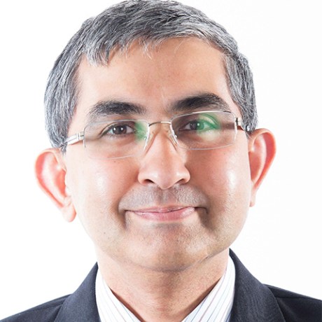 a man wearing glasses